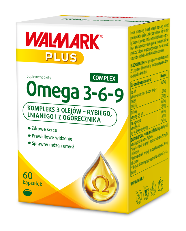 Omega 3-6-9 x 60 kaps. WALMARK