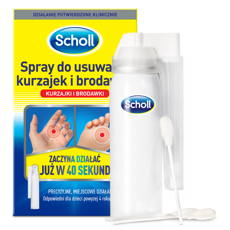 Scholl Spray na brodawki i kurzajki
