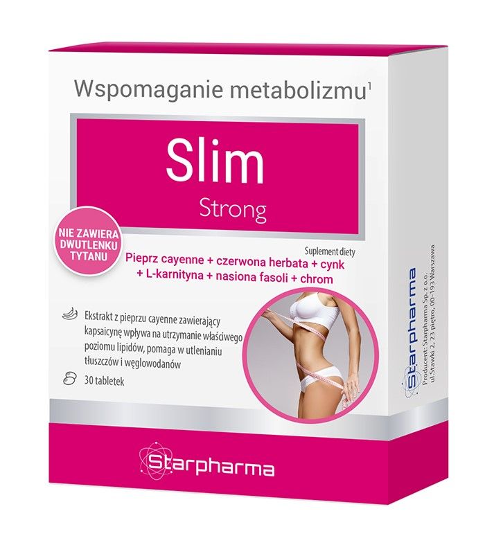 Slim Strong na wsparcie metabolizmu 30 tabletek
