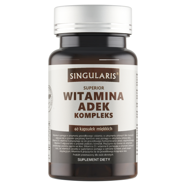 SINGULARIS Witamina ADEK kompleks 60 kapsułek