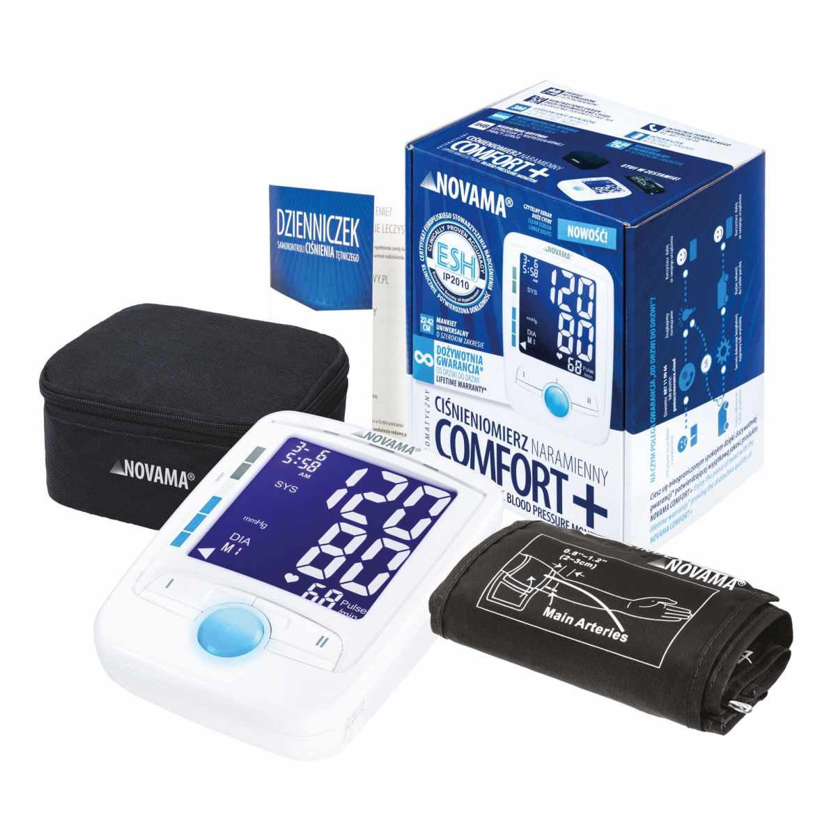 Ciśnien. NOVAMA Comfort+ elektroniczny 1sz