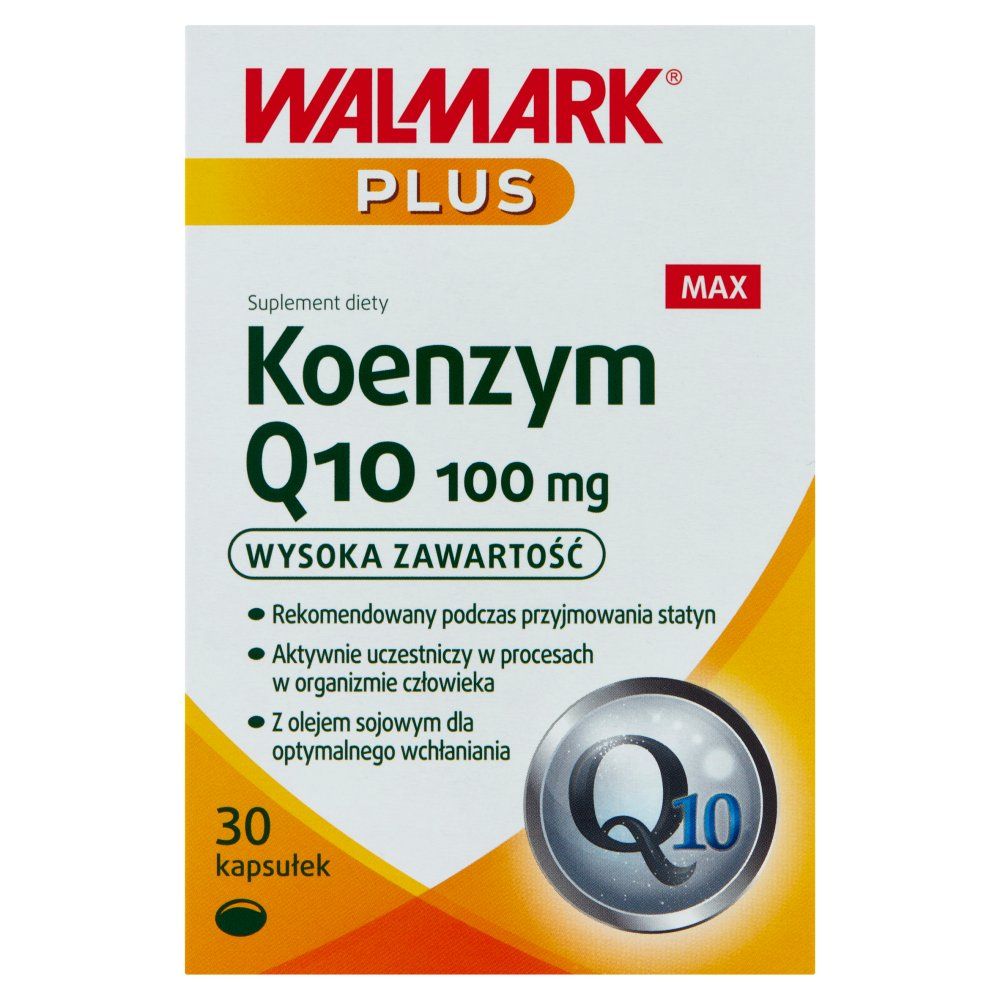 Koenzym Q10 100mg MAX x 30kaps.