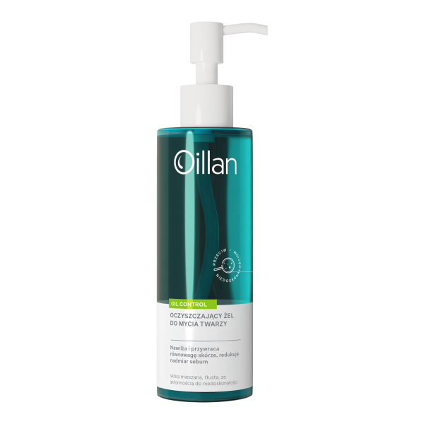 Oillan Oil Control Oczyszczający żel do mycia twarzy przeciw niedoskonałościom 200 ml