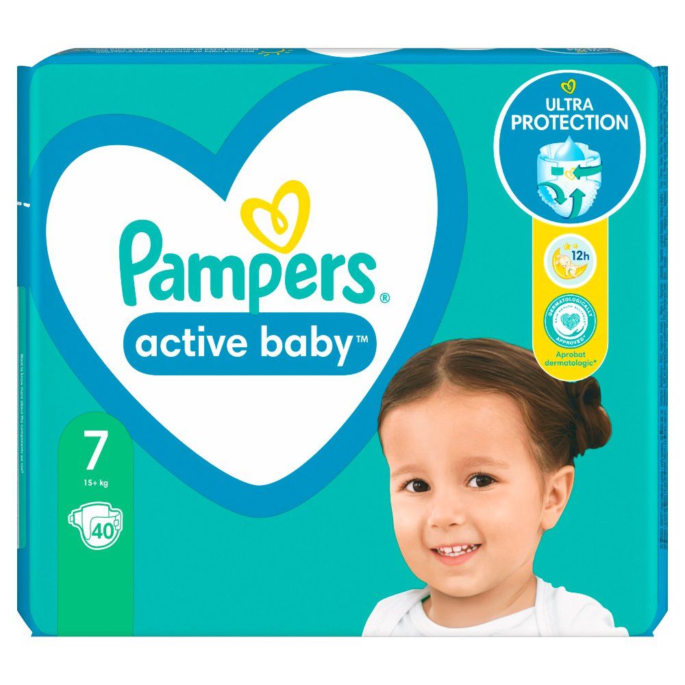 Pampers XXLarge 7 (40) szt