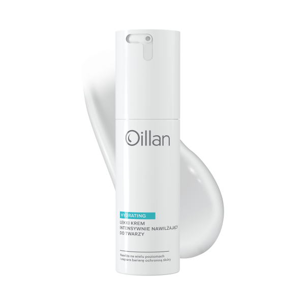 Oillan Hydrating Lekki krem nawilżający do twarzy dla skóry suchej wrażliwej i odwodnionej 50 ml