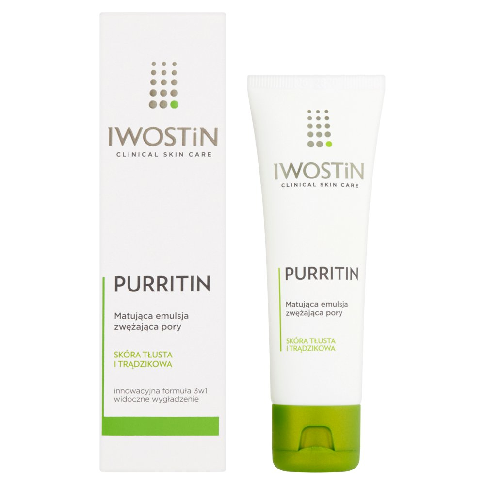 IWOSTIN PURRITIN Emulsja matująca hypoalergiczna 40ml