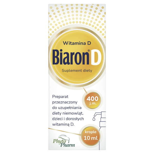 Biaron D 400 j.m. krople 10 ml