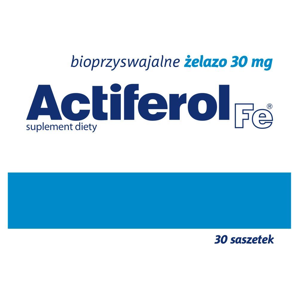 ActiFerol Fe 30 mg saszetki prosz.x30szt.