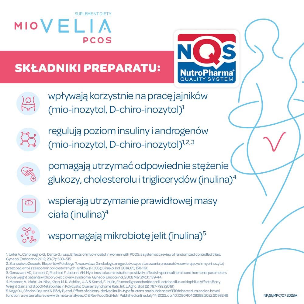 Miovelia PCOS  60 kapsułek