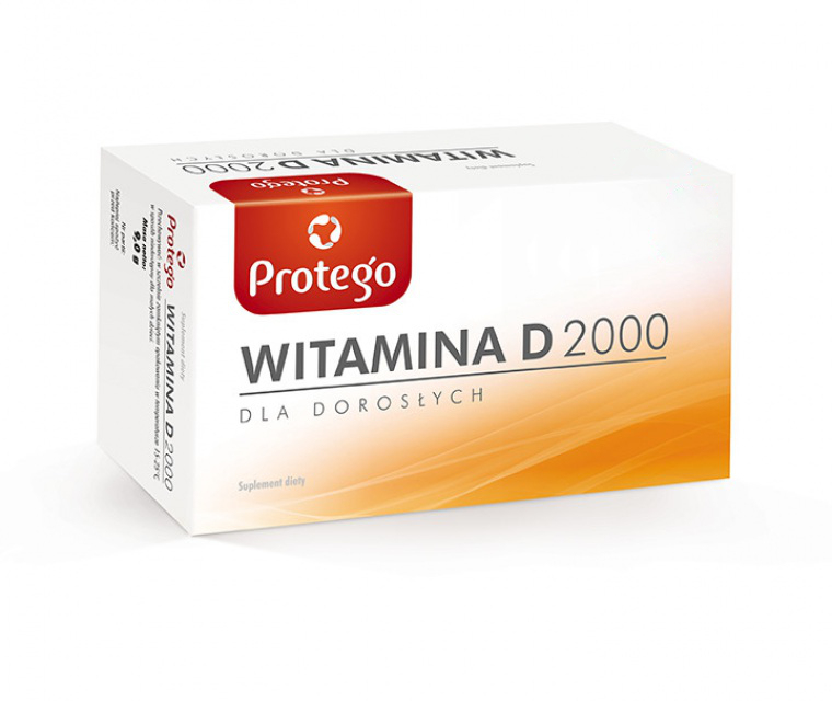 PROTEGO WITAMINA D 2000 x 120 kaps.