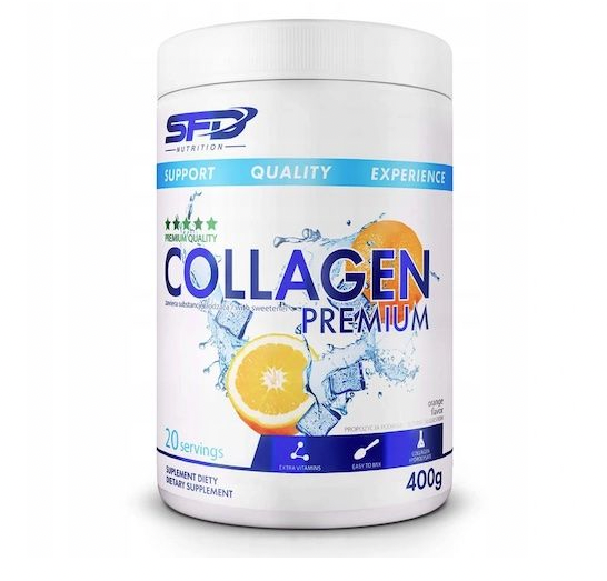 SFD Collagen Premium pomarańcza proszek 400g, Boswellia, kolagen