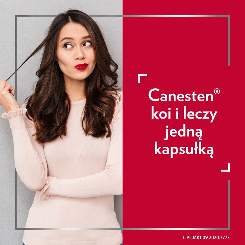 CANESTEN 1 kapsułka dopochwowa z aplikatorem