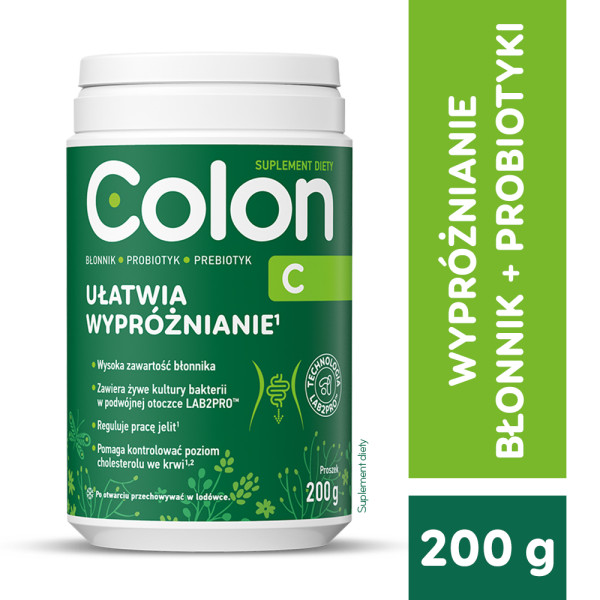 Colon® C - błonnik w proszku ułatwiający wypróżnianie 200g
