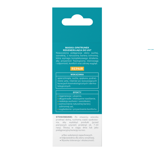 OILLAN Rapair Maska-opatrunek  regenerujaca do ust 15g