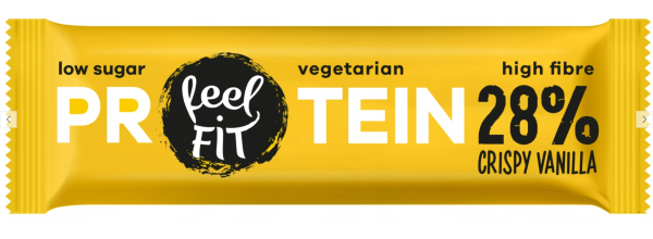 Baton proteinowy Feel Fit waniliowy bez cukru 40g