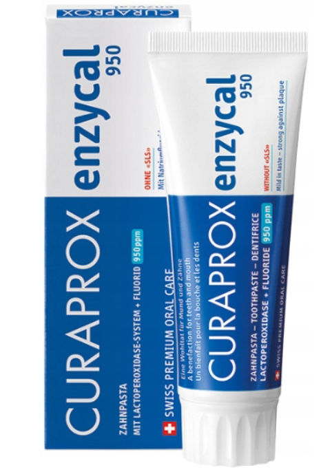 CURAPROX Pasta do zębów Enzycal 950 łagodna i naturalna 75ml