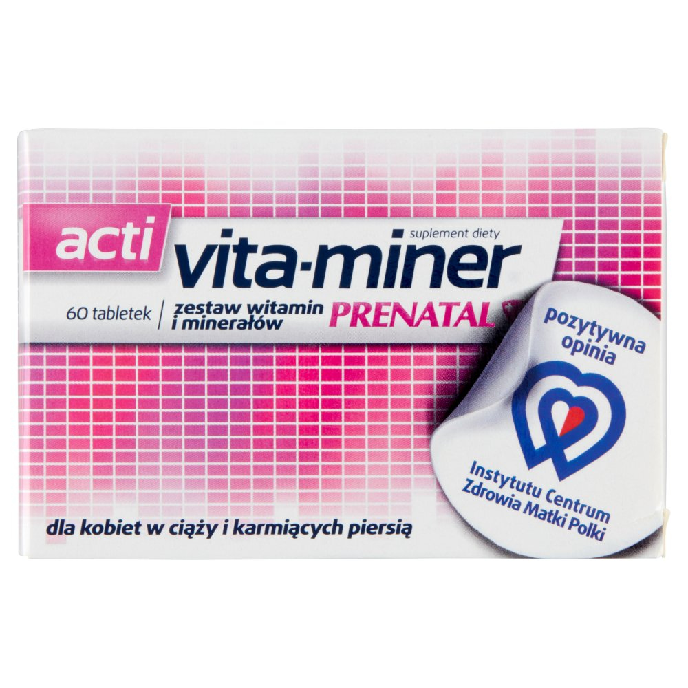 Vita miner Prenatal 60 tabletek