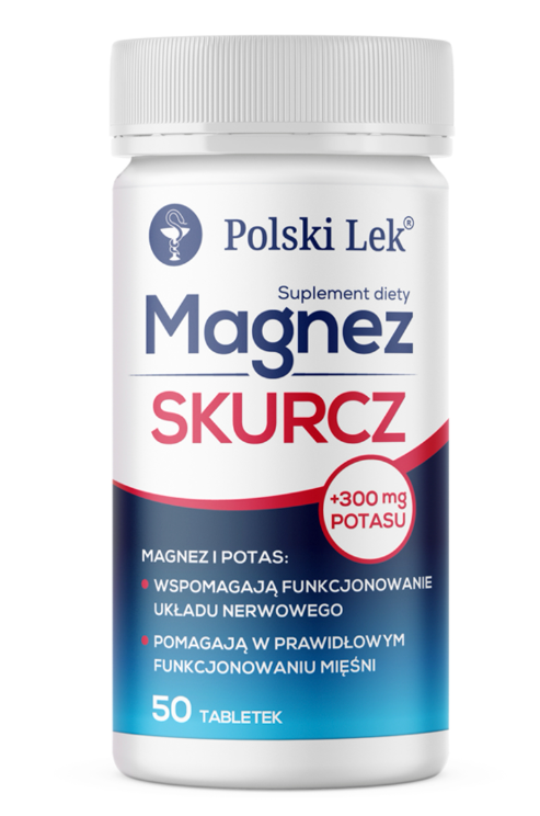 Magnez Skurcz + 300 mg potasu 50 tabletek