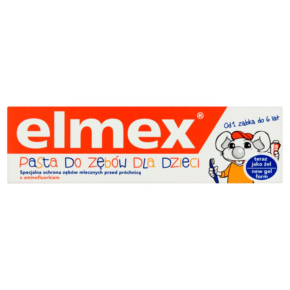 ELMEX pasta dla dzieci 0-6 lat 50ml