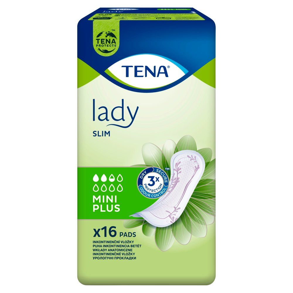 Wkładki anatomiczne TENA Lady Slim Mini Plus 16szt.