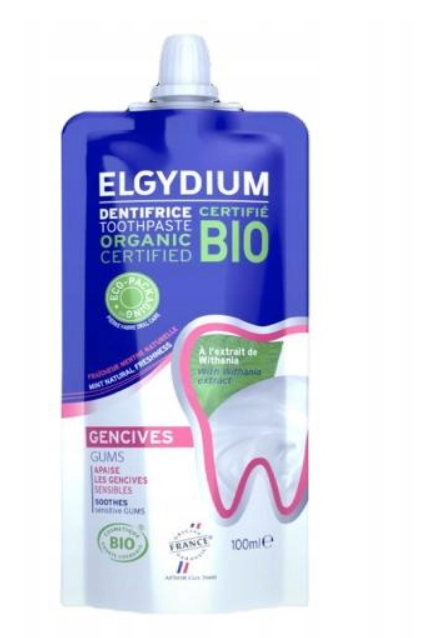 Elgydium Bio Gums Pasta do zębów na podrażnione dziąsła 100 ml