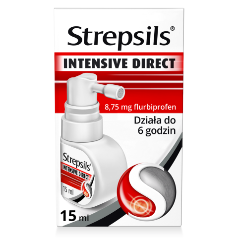 Strepsils Intensive Direct - 15 ml aerozol