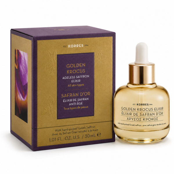 Korres Golden Krocus Eliksir Młodości serum z szafranem 30ml