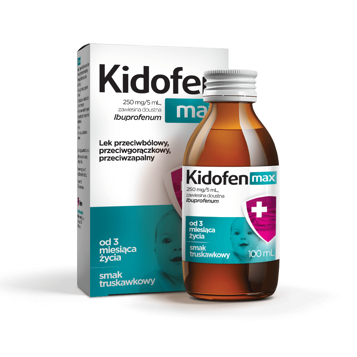 Kidofen Max zaw.doust. 0,25 g/5ml 100 ml