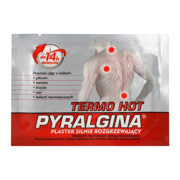 PYRALGINA TERMO HOT Plaster rozgrzewający  1 sztuka