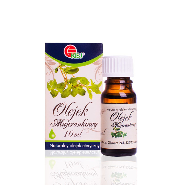 KEJ Naturalny olejek eteryczny majerankowy 10 ml