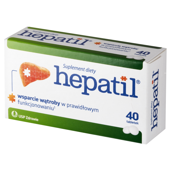 Hepatil  wparcie wątroby 40 tabletek