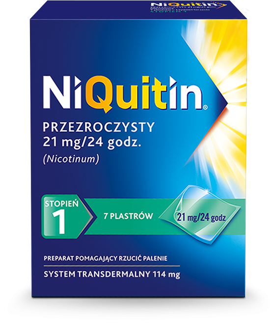 Niquitin CQ 21mg/24h x 7 plastrów