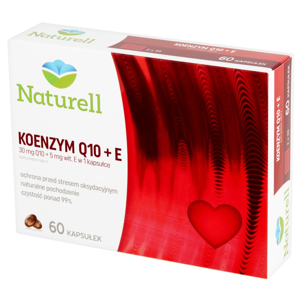 Koenzym Q-10+E 0,03g 60kaps NATURELL