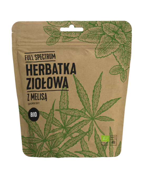 Herbatka konopna z Melisą BIO 40 g