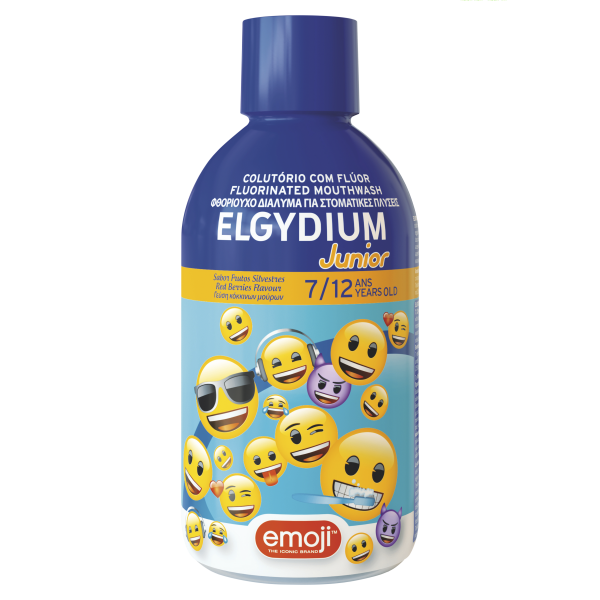 Elgydium Junior Przeciwpróchnicowy płyn do płukania jamy ustnej z fluorem 500 ml