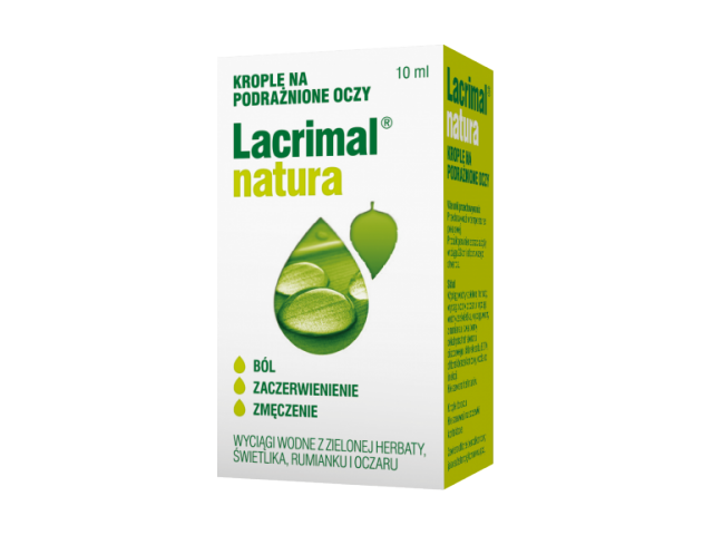 Lacrimal natura krople oczne 10ml