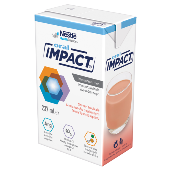 Nestle IMPACT Oral preparat odżywczy OWOCE TROPIKALNE 3x237 ml