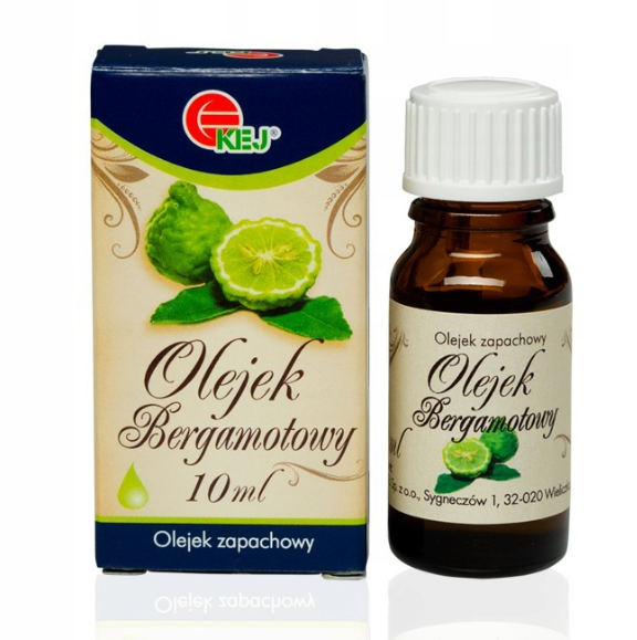 KEJ Naturalny olejek eteryczny bergamotowy 10 ml