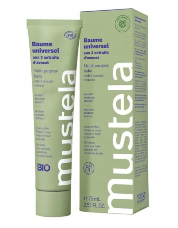 MUSTELA BIO Balsam multifunkcyjny z avocado 75 ml