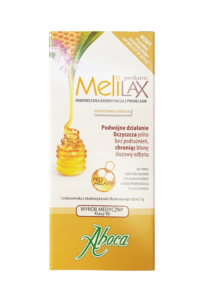 MELILAX PEDIATRIC Mikrowlewka dla dzieci 6 + 1 = 7