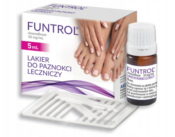 Funtrol 50mg/ml lakier do paznokci 5 ml