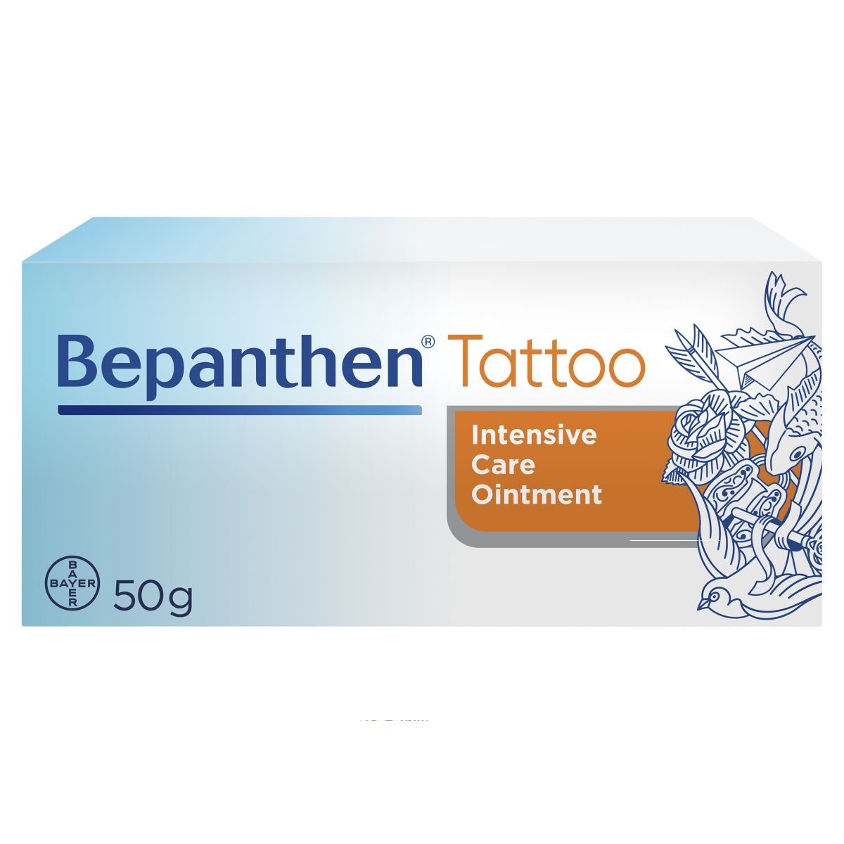 Bepanthen Tattoo Maść zapewniająca pięlęgnację tatuażu 50g