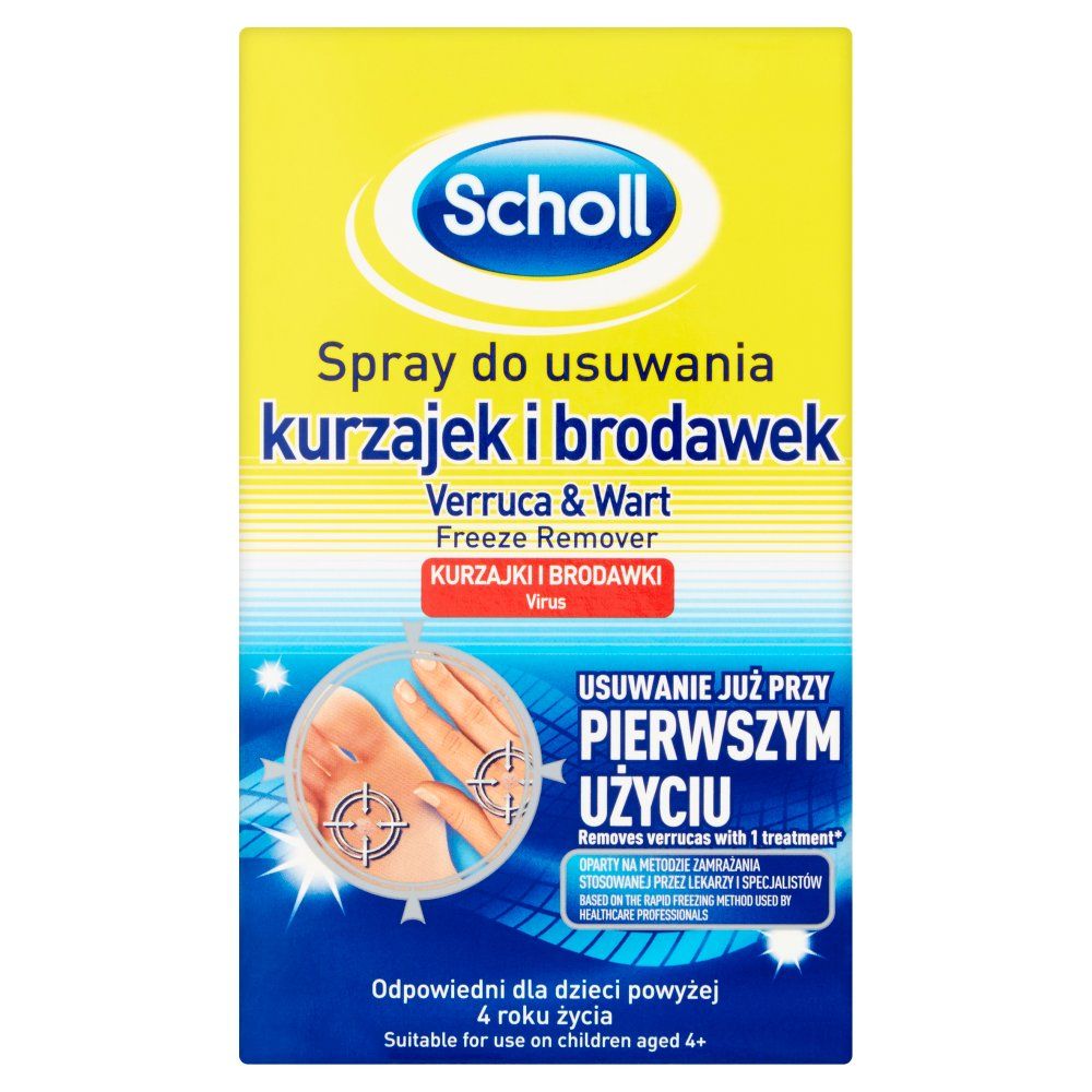 Scholl Spray na brodawki i kurzajki
