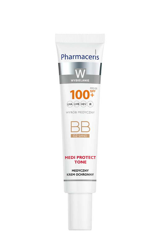 Pharmaceris W MEDYCZNY KREM OCHRONNY SPF 100  MEDI PROTECT TONE 02 SAND 40 ml