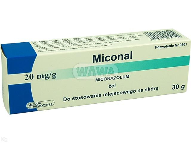 Miconal żel 20mg/1g - 30g