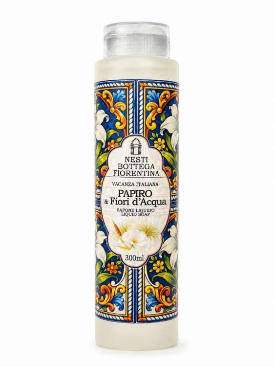 Nesti Bottega Fiorentina Papiro & Fiori d'Aqua żel pod prysznic 300 ml