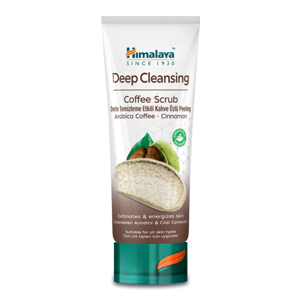 Himalaya Głęboko oczyszczający peeling do twarzy z Organiczną Kawą Arabica 75 ml