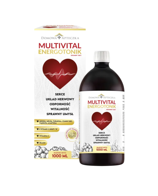Multivital Energotonik multiwitamina na wsparcie całego organizmu 1 l