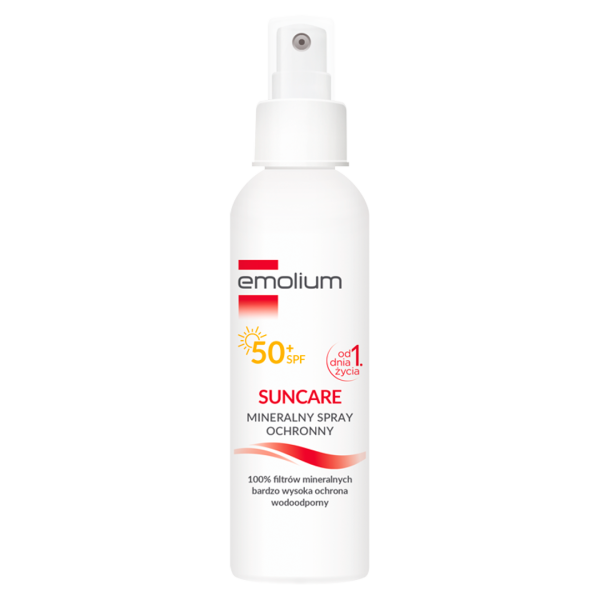 EMOLIUM SUNCARE SPF50+ Mineralny Spray ochronny 100ml