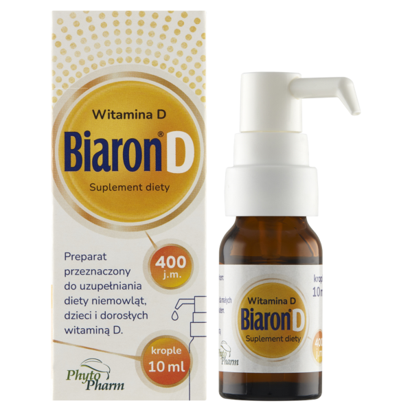 Biaron D 400 j.m. krople 10 ml